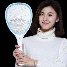 Load image into Gallery viewer, YAGE Electric Mosquito Swatter Mosquito Killers Pest Control Bug Zapper Reject Racket Trap Home Tool 2200V Electric Shock 400mAh