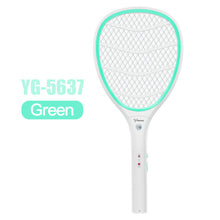 Load image into Gallery viewer, YAGE Electric Mosquito Swatter Mosquito Killers Pest Control Bug Zapper Reject Racket Trap Home Tool 2200V Electric Shock 400mAh