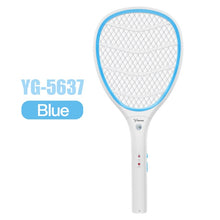 Load image into Gallery viewer, YAGE Electric Mosquito Swatter Mosquito Killers Pest Control Bug Zapper Reject Racket Trap Home Tool 2200V Electric Shock 400mAh